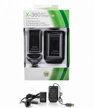 شارژر مایکروسافت مخصوص ایکس باکس 360 همراه دو عدد باتری و کابل شارژ USB